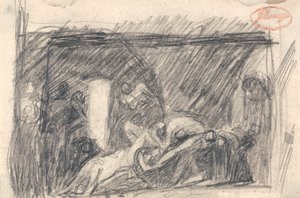 Escena de prisión de George Romney